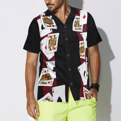 BlackJack Not Luck Just Skill Hawaiian Shirt - Hyperfavor