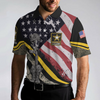 US Army Veteran DNA Polo Shirt, American Flag Veteran Polo Shirt For Adults, Best Gift Idea For Veterans - Hyperfavor
