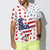 Rooster American Flag V2 Hawaiian Shirt - Hyperfavor