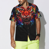 Vibrant Tiger Head Shirt For Men Hawaiian Shirt - Hyperfavor