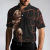 Bowl Curse Polo Shirt, Skull Bowling Polo Shirt Design For Bowlers, Spooky Halloween Bowling Gift Idea - Hyperfavor
