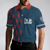 Best Papa By Par Argyle Pattern Custom Polo Shirt, Personalized Polo Shirt, Best Golf Shirt For Men - Hyperfavor