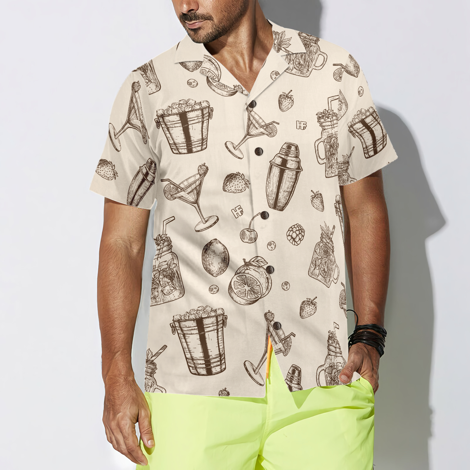 Cocktail Is My Life Hawaiian Shirt - Hyperfavor