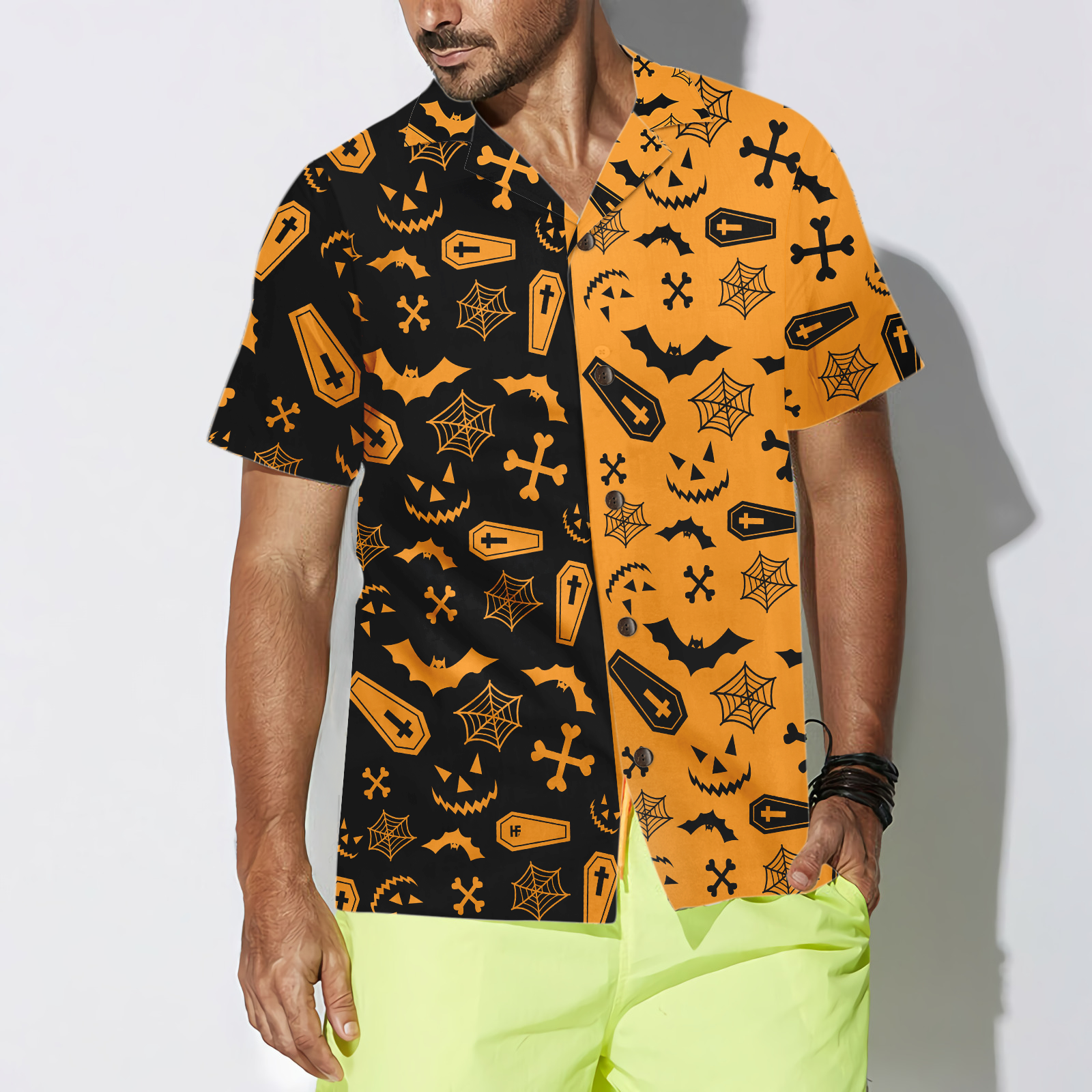 Halloween Party Hawaiian Shirt - Hyperfavor