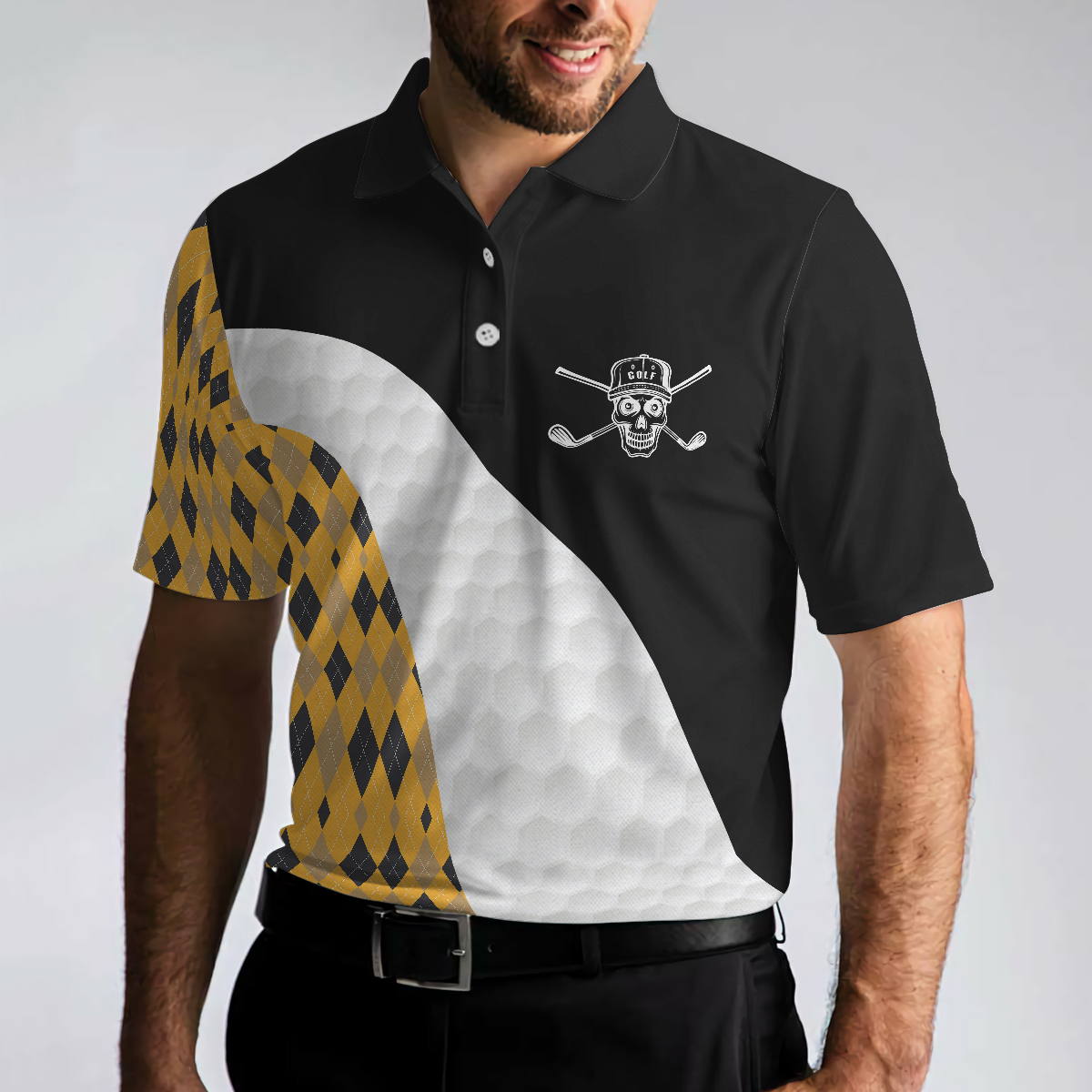 Golfing Without Beer Is Just Walking On The Grass Polo Shirt, Funny Golfing Shirt For Men, Golf Gift For Golfers - Hyperfavor