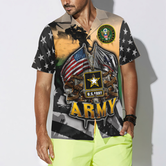 Veteran Proudly Served The US Army Hawaiian Shirt - Hyperfavor