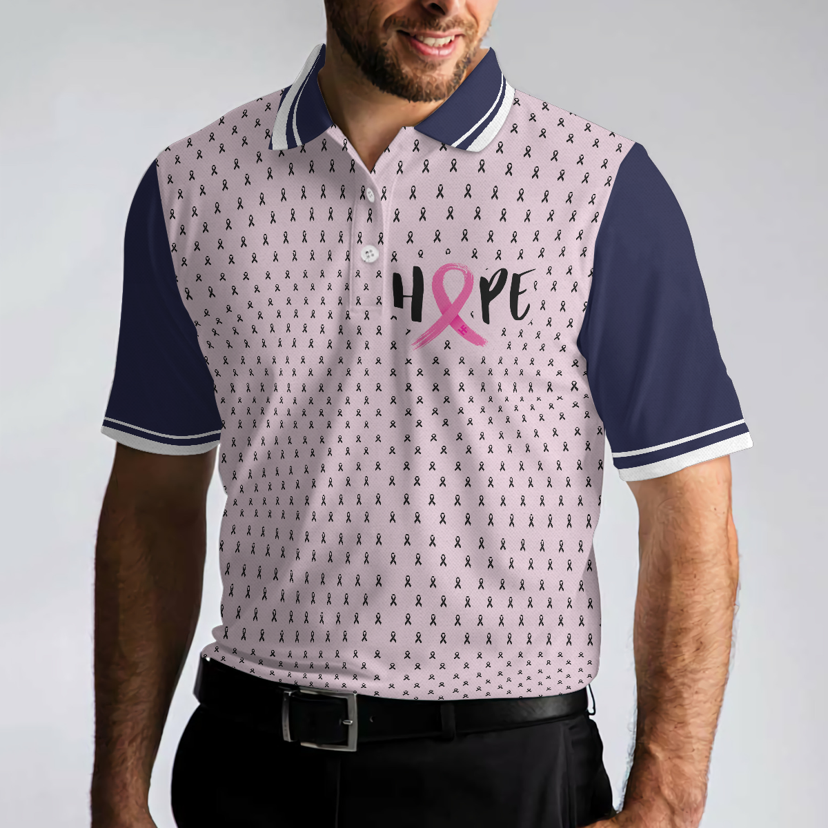 You Picked The Wrong Girl Breast Cancer Awareness Polo Shirt, Polo Shirts For Men And Women - Hyperfavor