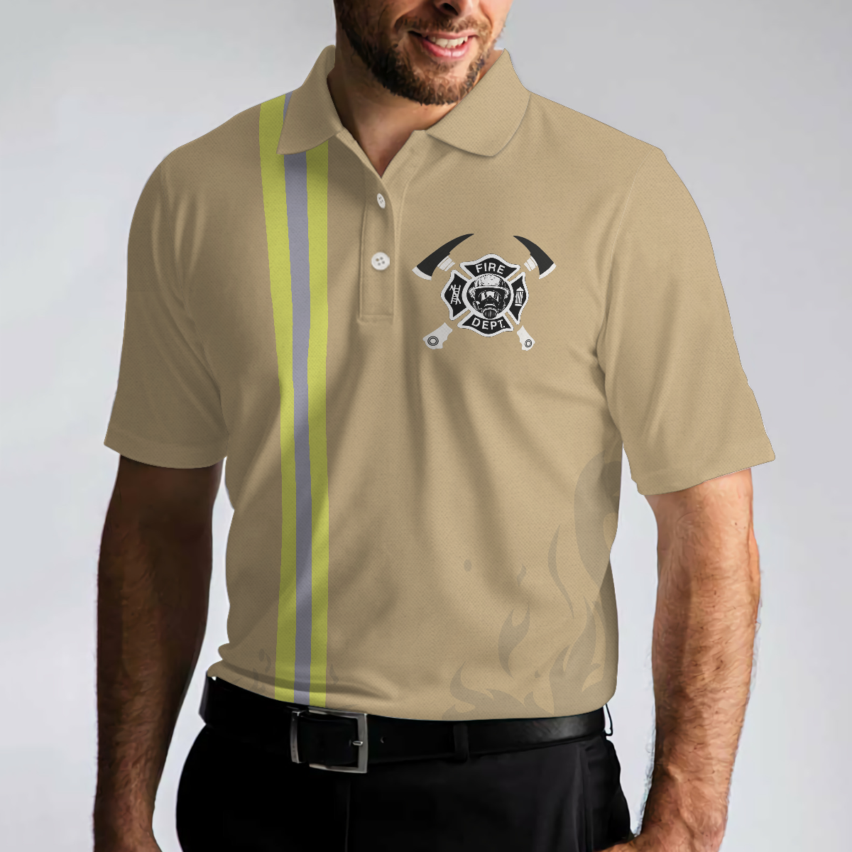 Being A Firefighter Is A Choice Short Sleeve Polo Shirt, Retired Firefighter Polo Shirt, Best Firefighter Shirt For Men - Hyperfavor