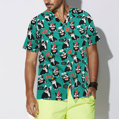 Dog French Bulldog Happy Animals Hawaiian Shirt - Hyperfavor