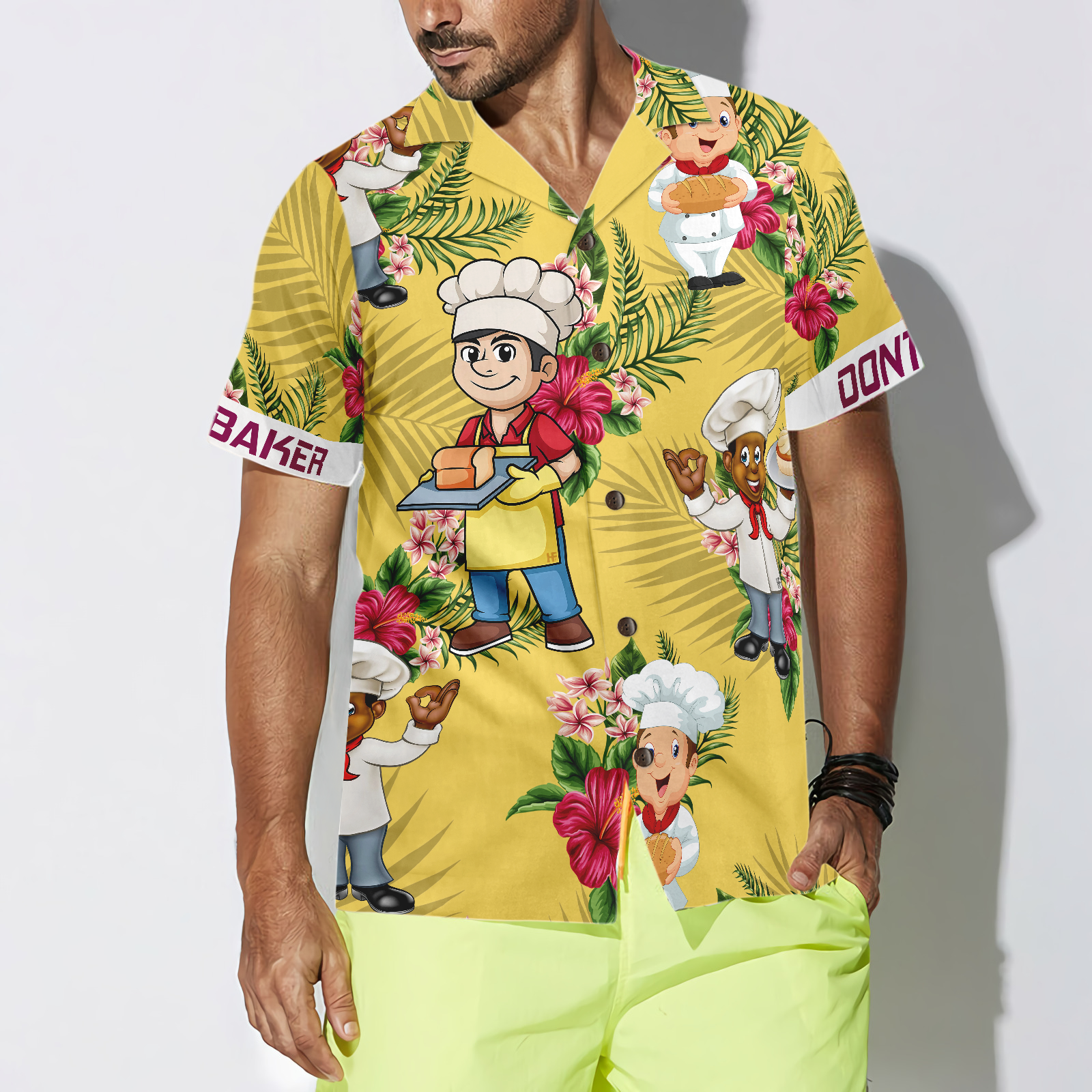 Don't Mess With Baker Hawaiian Shirt - Hyperfavor