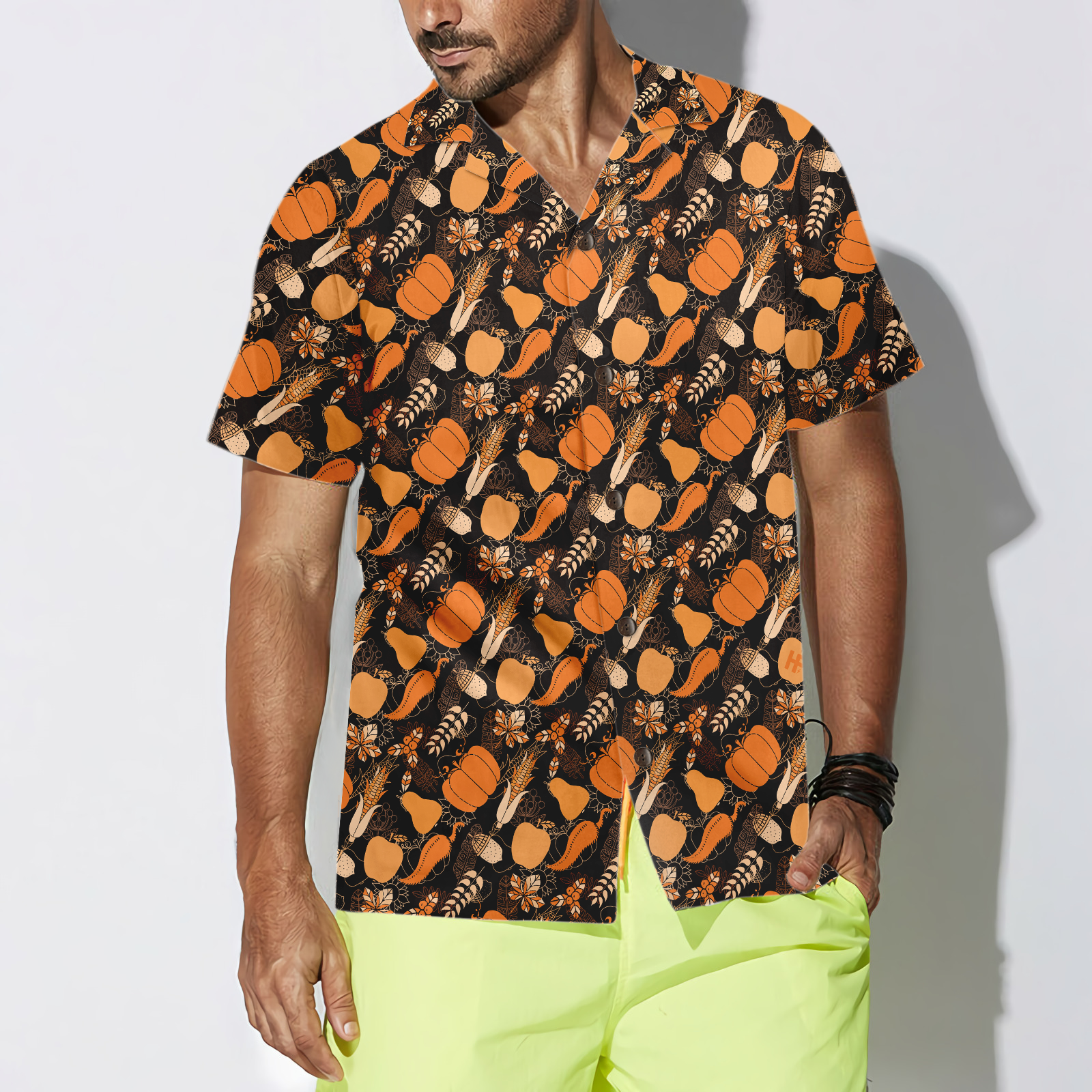 Happy Thanksgiving Day Hawaiian Shirt - Hyperfavor