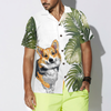 Corgi Monstera Leaves Corgi Hawaiian Shirt, Best Dog Shirt For Men And Women - Hyperfavor