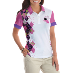 Supporting The Fighters Admiring The Survivors Short Sleeve Women Polo Shirt - Hyperfavor