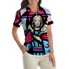 Good Shepherd Jesus Christ Short Sleeve Polo Shirt, Jesus Polo Shirt, Best Christian Shirt For Women - Hyperfavor