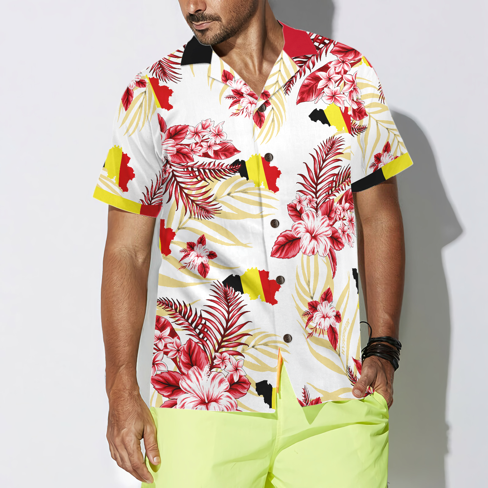 Belgium Hawaiian Shirt - Hyperfavor