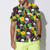 Skull Tropical Pattern Hawaiian Shirt - Hyperfavor