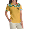 Kiss My Ace Floral Tennis Shirt For Women Short Sleeve Women Polo Shirt - Hyperfavor