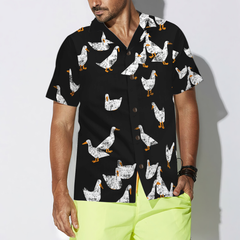 The Walking Ducks Hawaiian Shirt - Hyperfavor