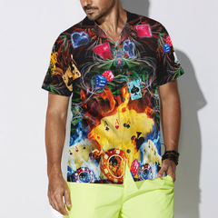 GAMBLING Hawaiian Shirt - Hyperfavor