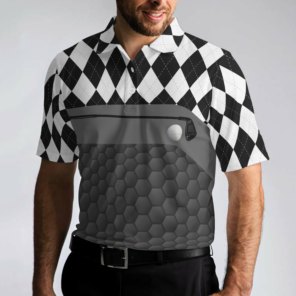 I Made A Bogey On Every Hole Argyle Polo Shirt - Hyperfavor