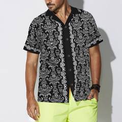 Colorful Monkey With Gothic Pattern Shirt For Men Hawaiian Shirt - Hyperfavor