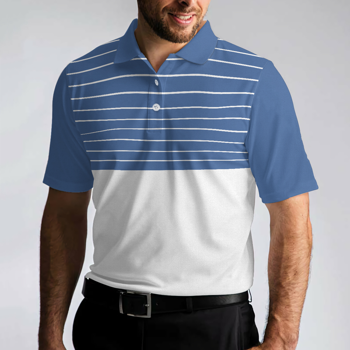 It’s Not A Dad Bod It’s A Father Figure Polo Shirt, Funny Dad Shirt For Men, Cool Gift For Fathers - Hyperfavor