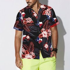 TEXAS Hawaiian Shirt Hawaiian Shirt - Hyperfavor