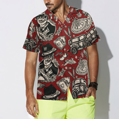 Casino Life In Retro Style Hawaiian Shirt - Hyperfavor