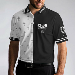 Golf Is My New Religion Polo Shirt - Hyperfavor