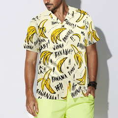 Banana Quote Shirt For Men Hawaiian Shirt - Hyperfavor