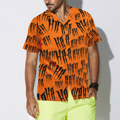 Scary Laugh For Halloween Hawaiian Shirt - Hyperfavor