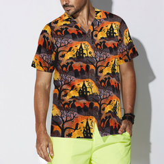 Spooky Night Halloween Hawaiian Shirt, Halloween Shirt For Men And Women - Hyperfavor