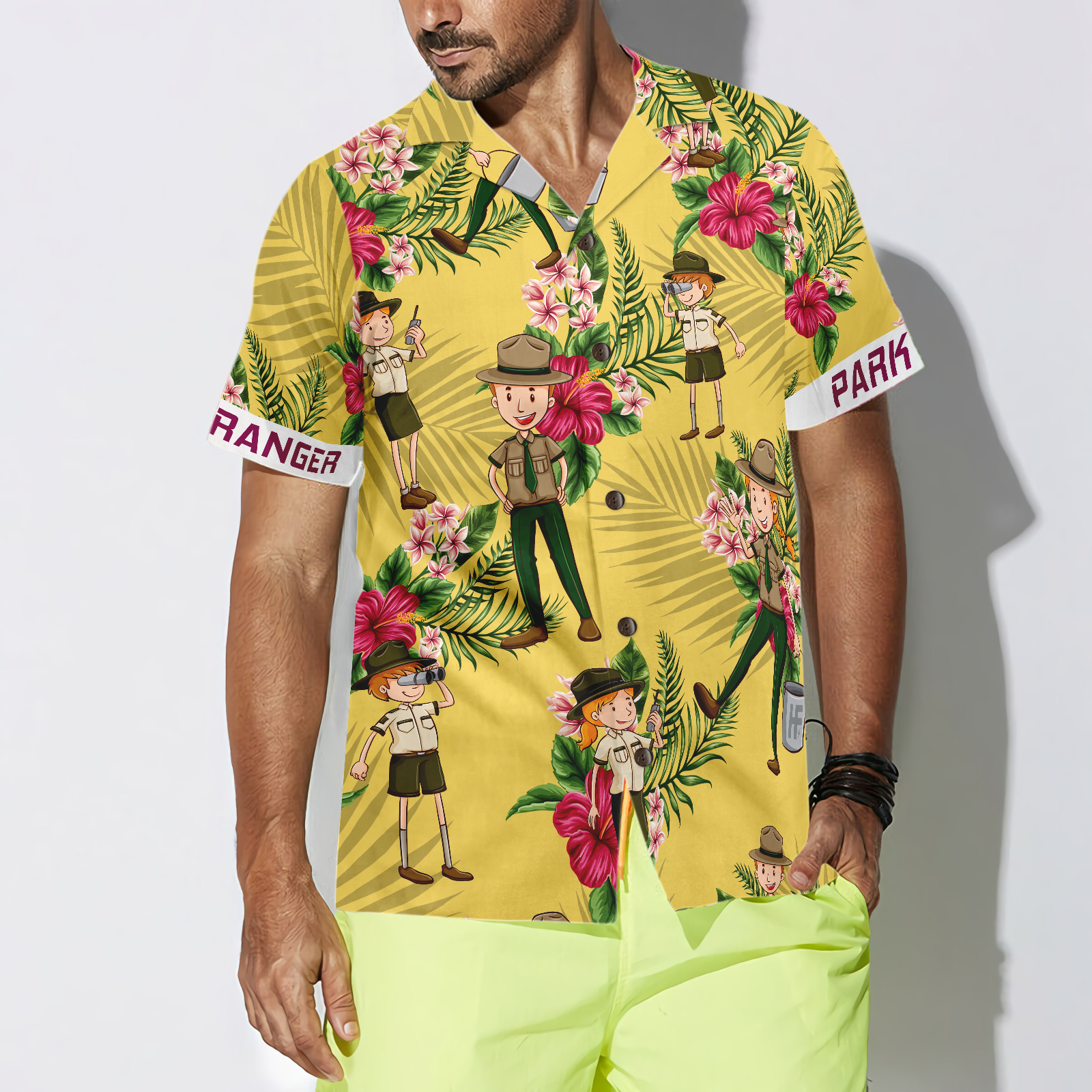 PARK RANGER Hawaiian Shirt - Hyperfavor