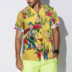 PLUMBER Hawaiian Shirt - Hyperfavor