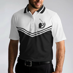 Swing Hard In Case You Hit It Short Sleeve Polo Shirt, Polo Shirts For Men And Women - Hyperfavor