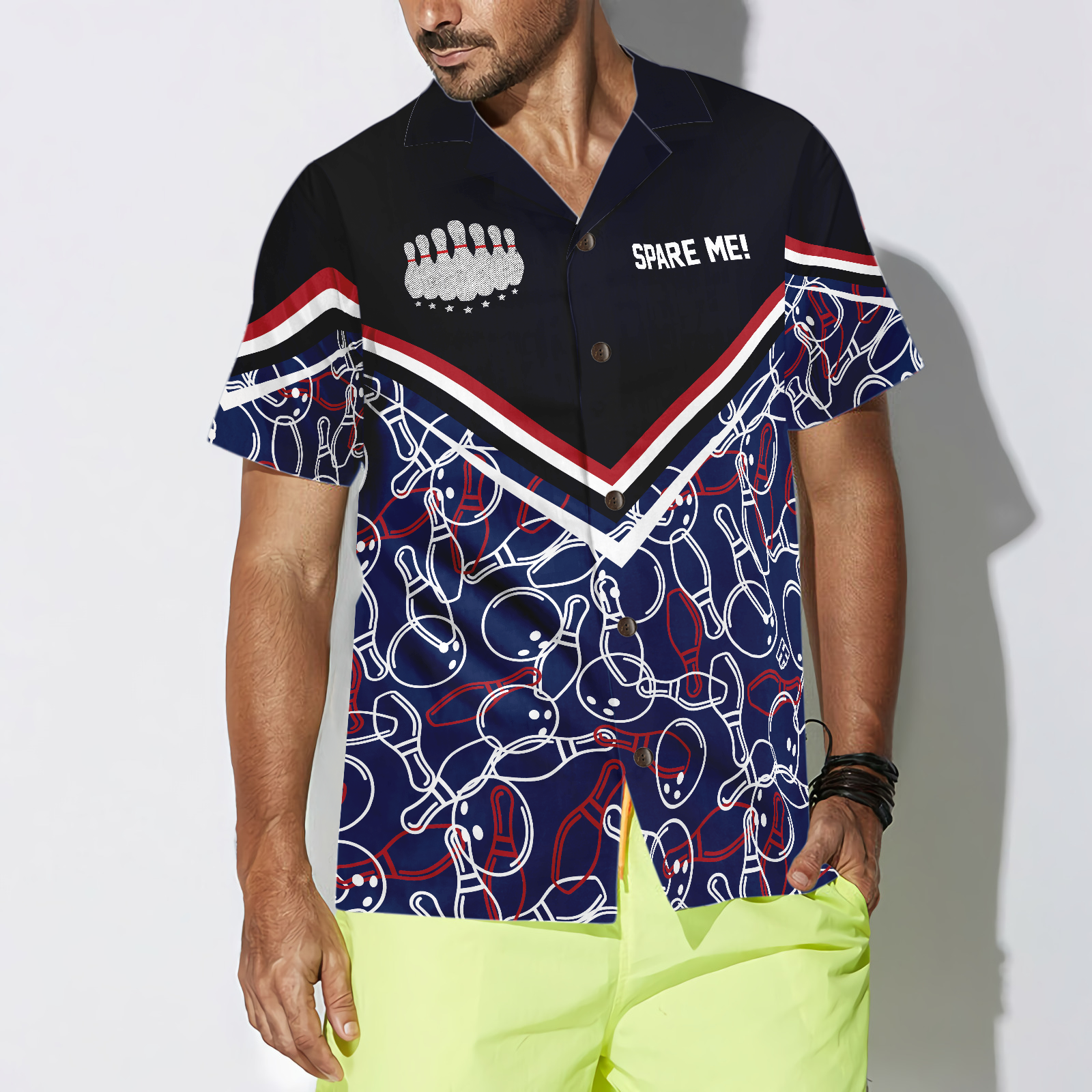 Spare Me Bowling Hawaiian Shirt - Hyperfavor