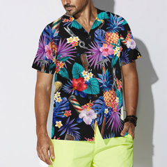 Barber Tools & The Tropical Leaves Hawaiian Shirt - Hyperfavor