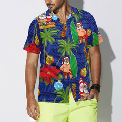 Merry Christmas Santa Claus 1 Hawaiian Shirt - Hyperfavor