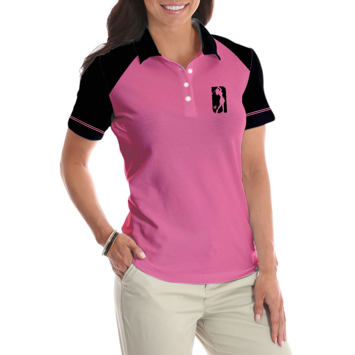 I'm A Normal Golf Girl Except Much Cooler Short Sleeve Women Polo Shirt, Funny Golf Shirt With Sayings - Hyperfavor