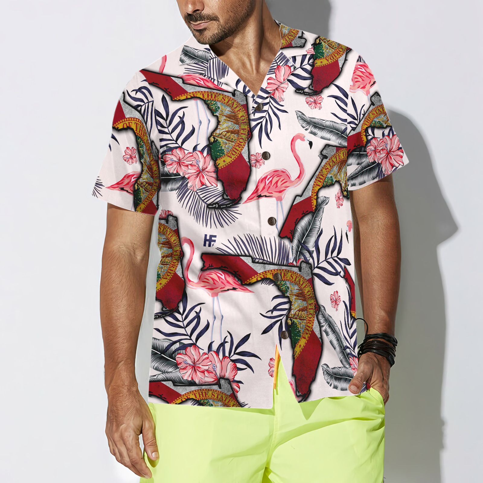 Florida Made In Long Time Hawaiian Shirt - Hyperfavor