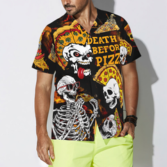 Pizza Rock Shirt For Men Hawaiian Shirt - Hyperfavor