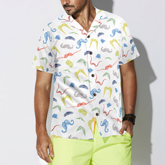 Mustache Style Hawaiian shirt - Hyperfavor