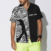 Personalized 2D Golfer Zebra Pattern Golf Custom Hawaiian Shirt - Hyperfavor