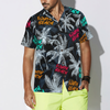 Coronado Beach Coconut Tree Seamless Hawaiian Shirt - Hyperfavor