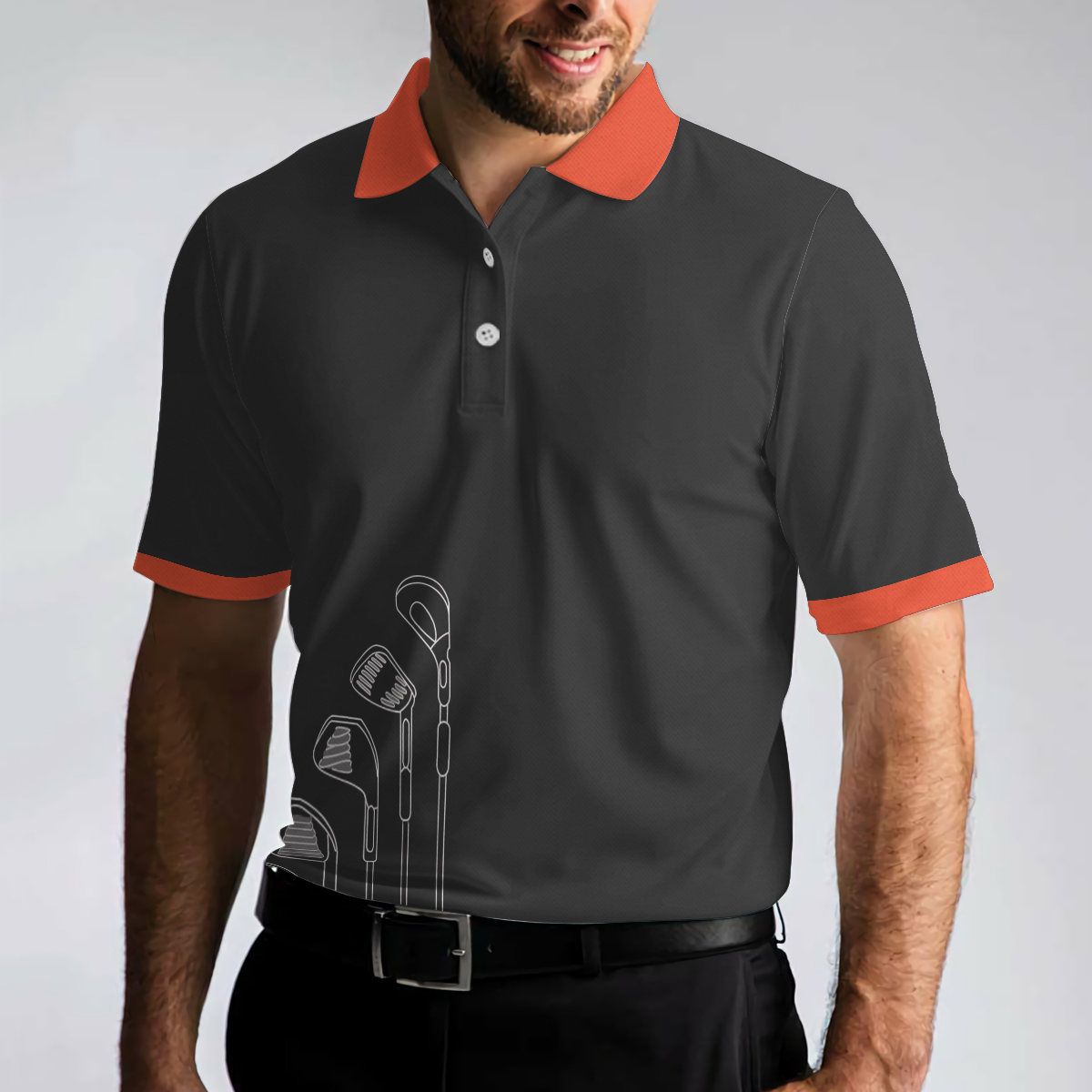 Life Is Full Of Important Choices Golf Clubs Polo Shirt, Black Golfing Polo Shirt, Best Golf Shirt For Men - Hyperfavor