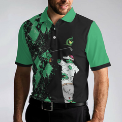 Today's Forecast For Zombie Golfer Golf Polo Shirt, Smart Golf Shirt For Men - Hyperfavor