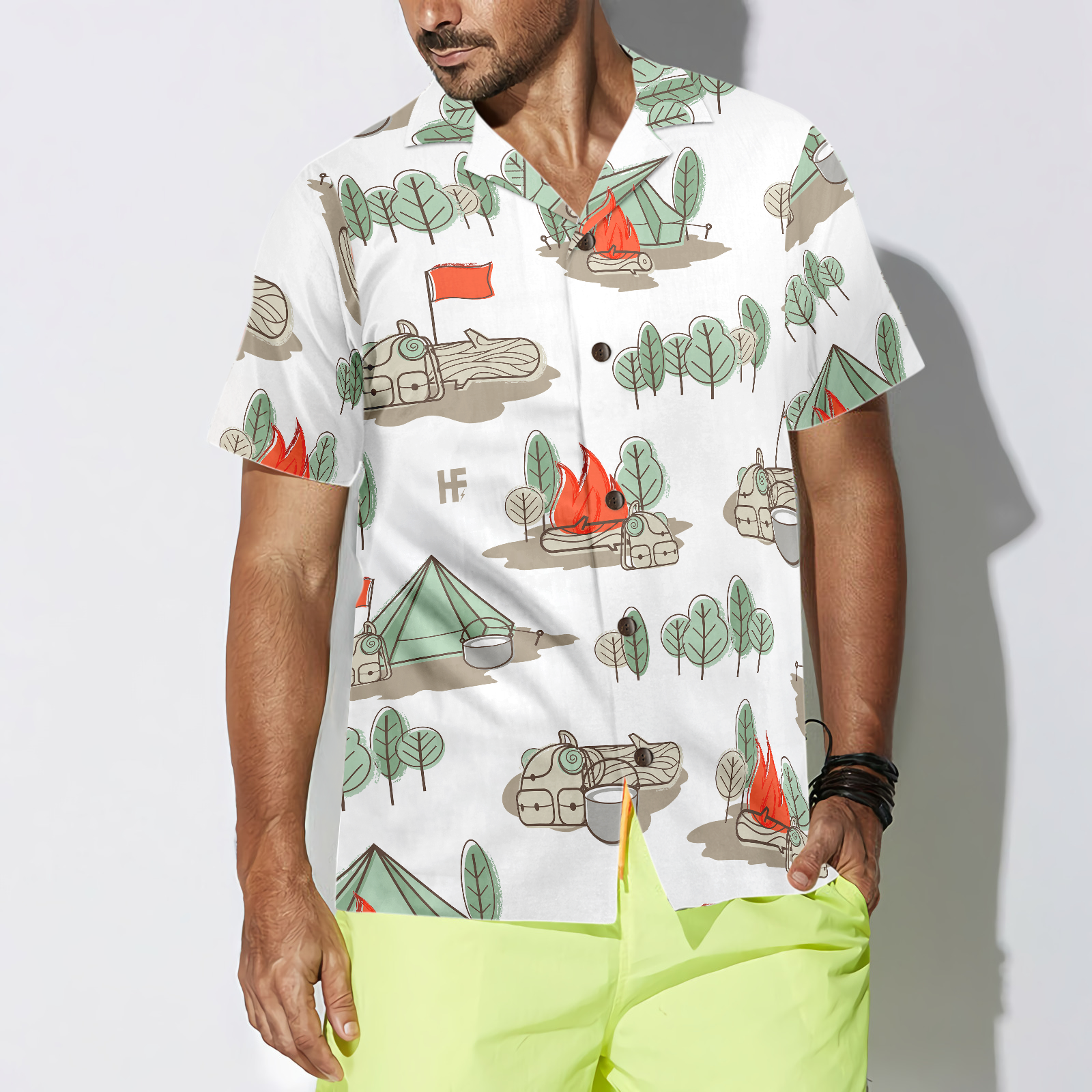 I Just Want To Drink Beer Go Camping And Take Naps Hawaiian Shirt - Hyperfavor