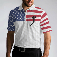 Premium American Golfer Female Ver. Short Sleeve Polo Shirt, Polo Shirts For Men And Women - Hyperfavor