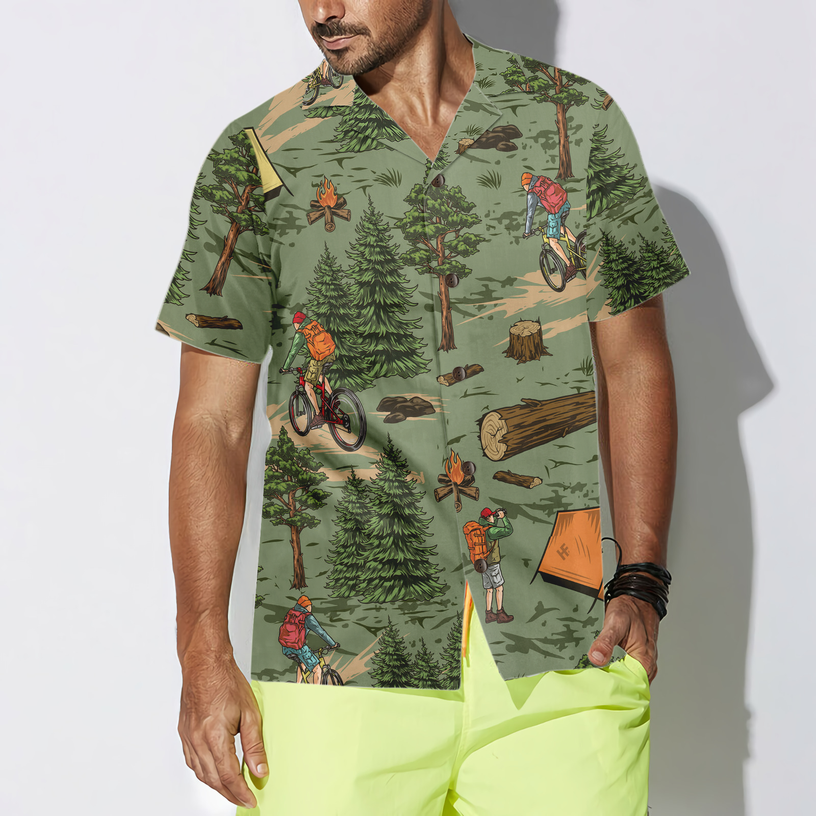 I Don't Need Therapy I Just Need To Go Camping Hawaiian Shirt - Hyperfavor