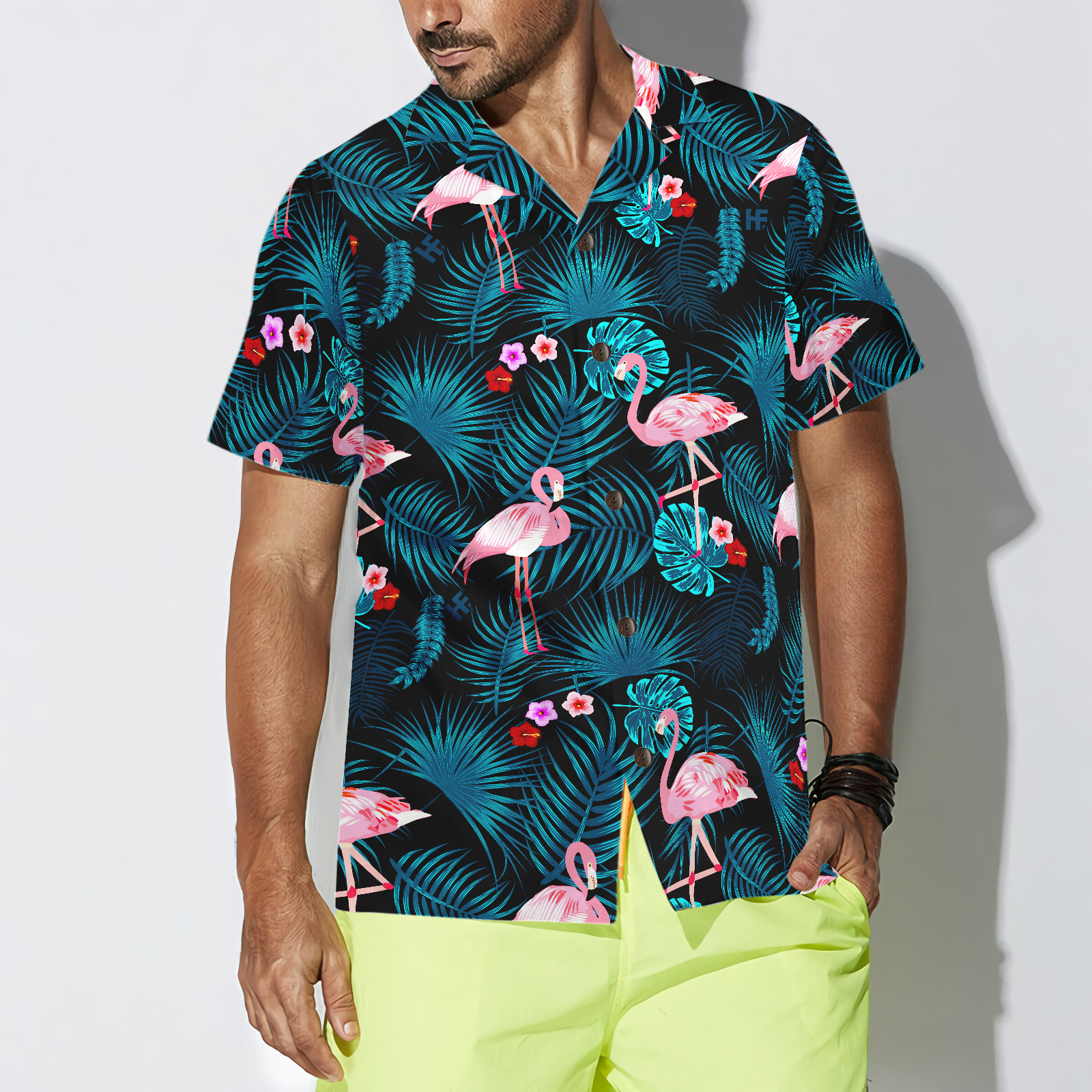 Flamingo 12 Hawaiian Shirt - Hyperfavor